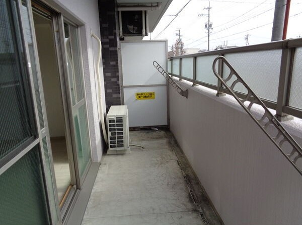 ペガサス３４のバルコニー