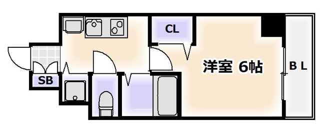 【間取り】 | スワンズシティ難波南