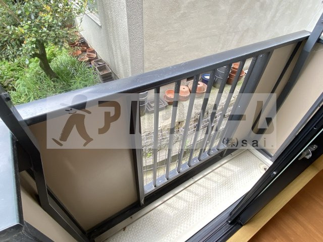 ピュアハイムのバルコニー