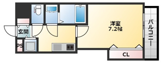 【間取り】 | Luxe布施駅前