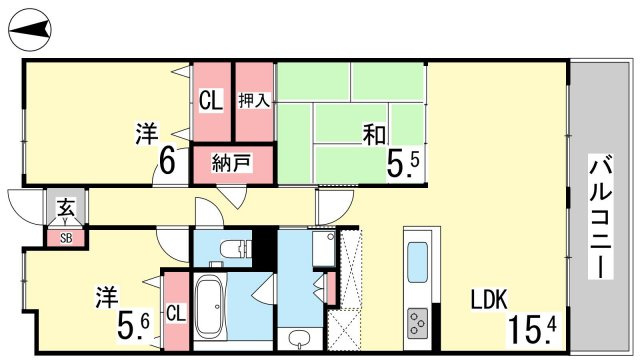 【間取り】 | プラネソシエ御影山手