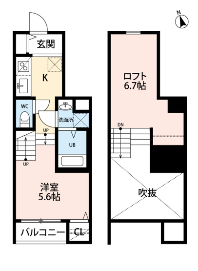 【間取り】 | スペランザ・ピーノ香椎 | 現況優先。