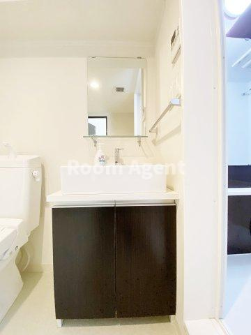 REX新栄の洗面所