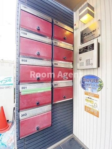 ピアチェーレ新栄のエントランス