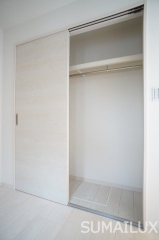熊本市中央区黒髪５丁目のアパートの収納