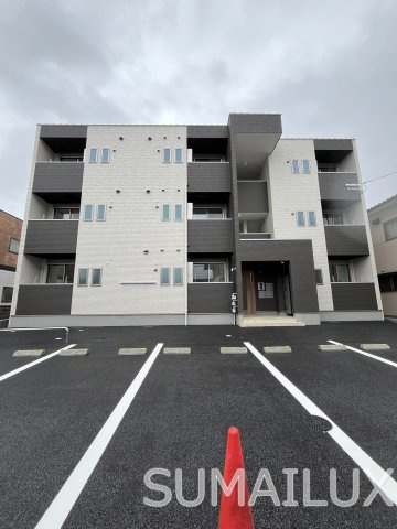 熊本市中央区黒髪５丁目のアパートの外観