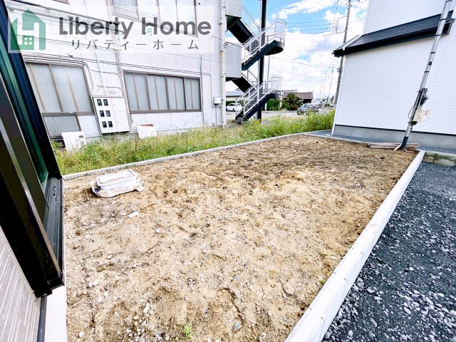 那珂市杉23-P1　３号棟　新築戸建の庭