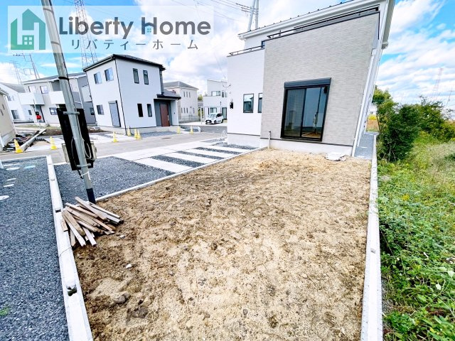 那珂市杉23-P1　３号棟　新築戸建の庭