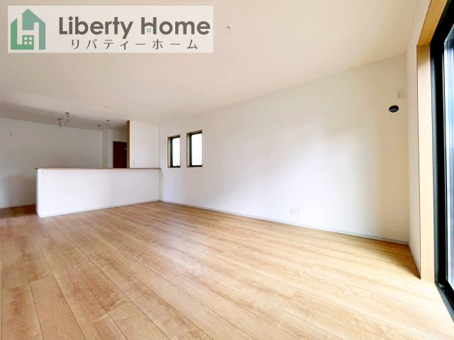 那珂市杉23-P1　３号棟　新築戸建の居間・リビング