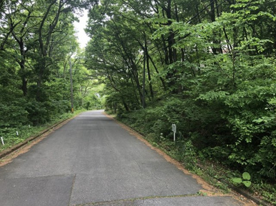【前面道路含む現地写真】 | イトーピア小諸高原別荘地