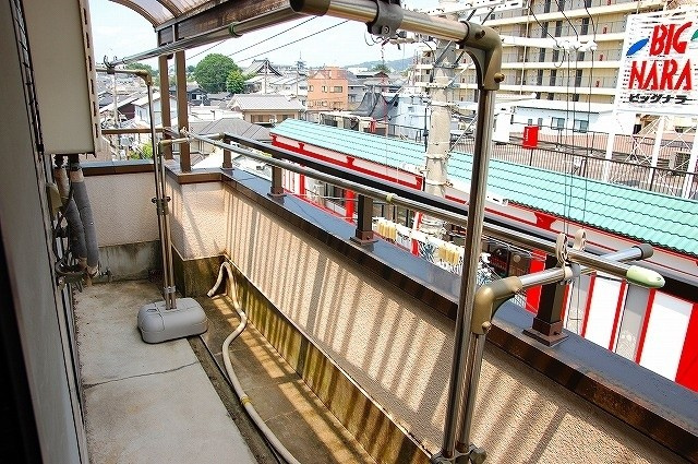コーポ綿町のバルコニー|広々としたバルコニーです