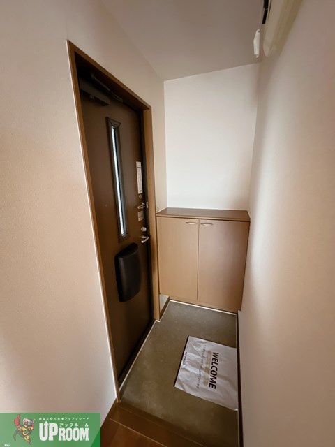 ウィル柏森の玄関