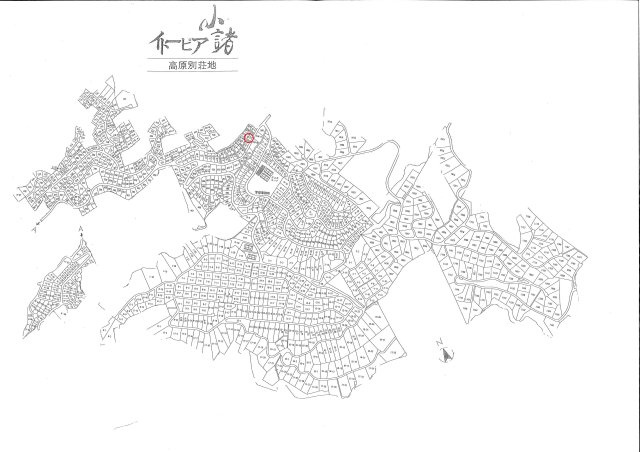 【区画図】 | イトーピア小諸高原別荘地 | 全体区画図