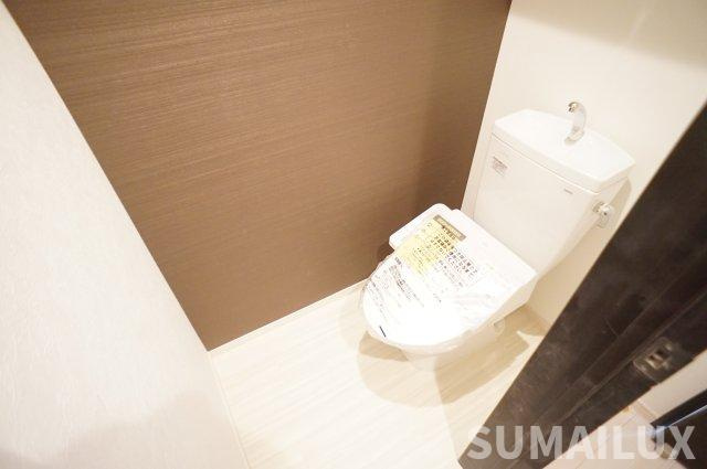 熊本市中央区黒髪５丁目のアパートのトイレ