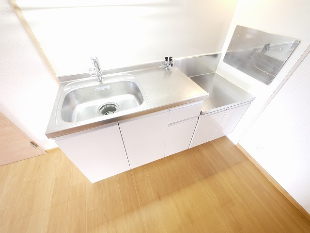 ブランドール土谷Ⅱのキッチン|キッチンでお料理をお楽しみください