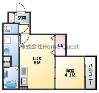 【間取り】 | Tre Court 東大阪