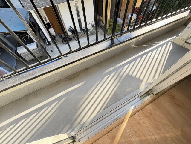 平田テラスのバルコニー