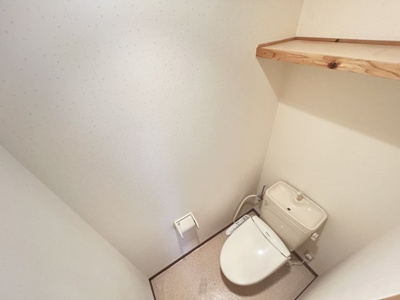 【トイレ】 | ネオハイツ上白川 | 温水洗浄便座がサービス品となっております。