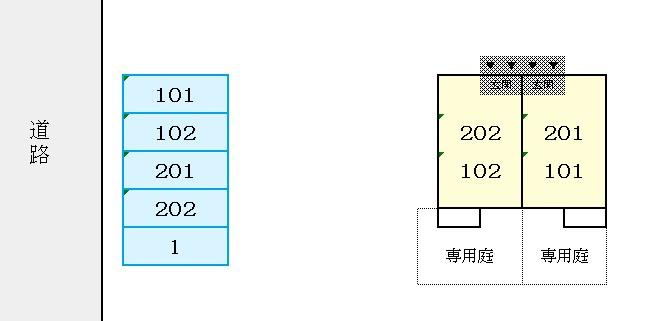 モデラート５４の駐車場|駐車場