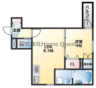 【間取り】 | Tre Court 東大阪