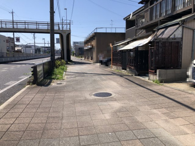 【前面道路含む現地写真】 | 岡崎市根石町土地