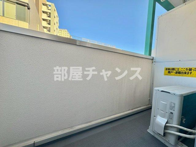 コスモピア金山のバルコニー