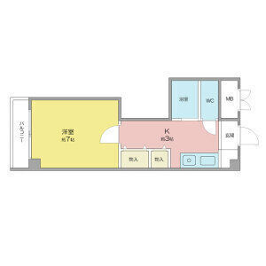 コスモピア金山の間取り
