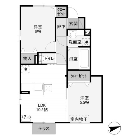 【間取り】 | casaI