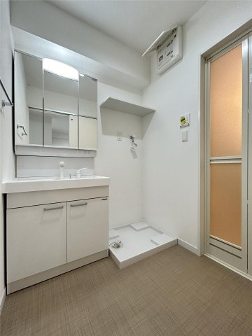 合志市幾久富の賃貸マンションの独立洗面台