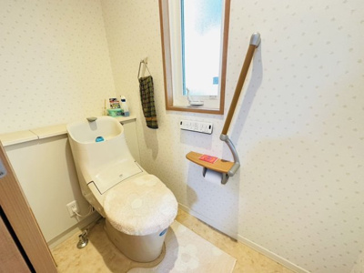 【トイレ】 | いわき市錦町江栗馬場　積水ハウス施工　平屋中古戸建