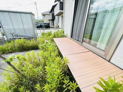 【庭】 | いわき市錦町江栗馬場　積水ハウス施工　平屋中古戸建