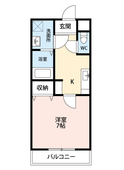 【間取り】 | エスポワール井田