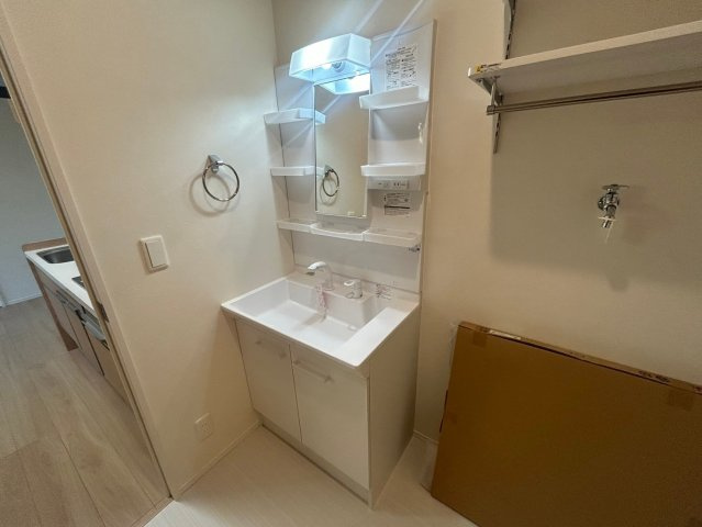 芦屋市松浜町スカイエの洗面所