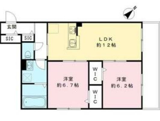 【間取り】 | フォレスト楠