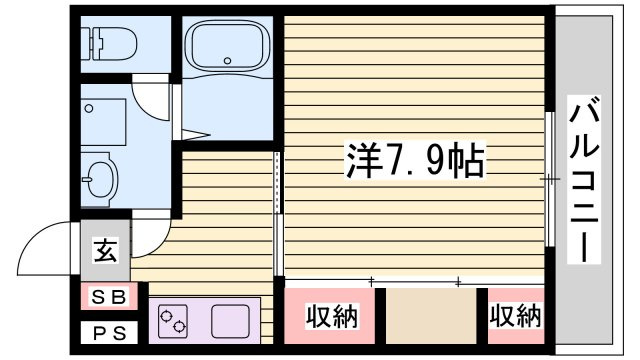 リープラス網干の間取り