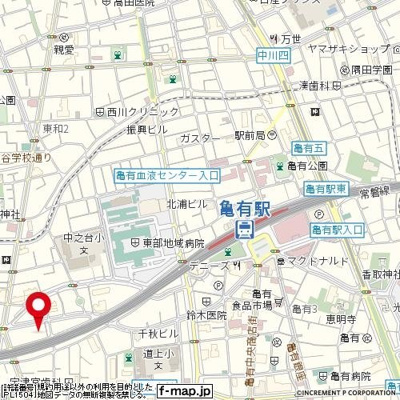 【地図】 | トップ亀有