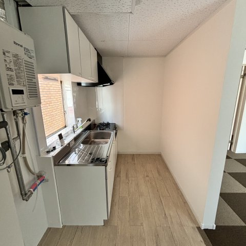 中島町3丁目アパートのキッチン
