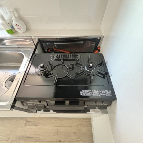 中島町3丁目アパートのキッチン