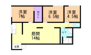 中島町3丁目アパートの間取り