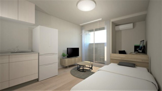 【居間・リビング】 | SEASIDE BELLELEAD | 家具配置イメージ