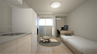 【内装】 | SEASIDE BELLELEAD | 家具配置イメージ