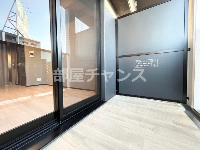 メイクスWアート丸の内のバルコニー