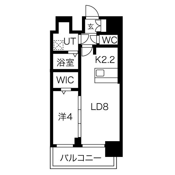 メイクスWアート丸の内の間取り