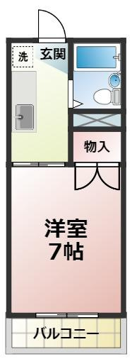 メゾン・タカツの間取り