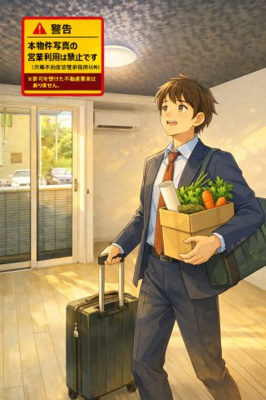 【その他】 | SEASIDE BELLELEAD | 新生活応援物件。部屋のイメージイラストです。