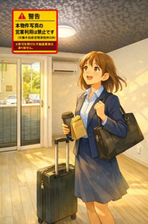 【その他】 | SEASIDE BELLELEAD | 新生活応援物件。部屋のイメージイラスト。