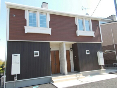 【外観】 | サン・コテージュＢ | 外はこのようになっています