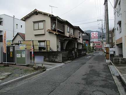 広島市西区庚午北2丁目　売土地の前面道路含む現地写真