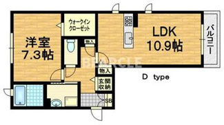 【間取り】 | シャーメゾン京都稲荷