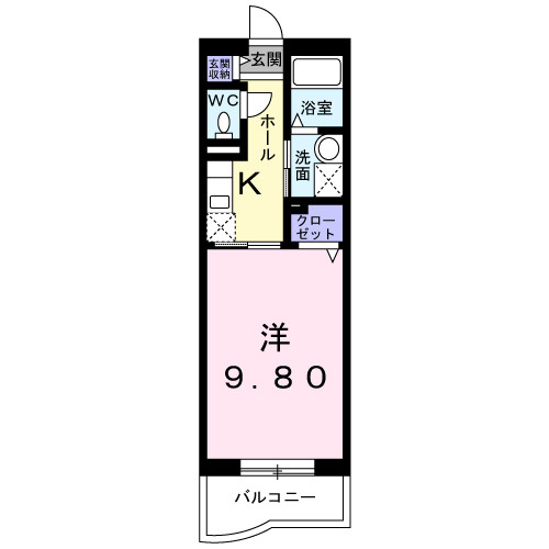 【間取り】 | プロムナード　ベル